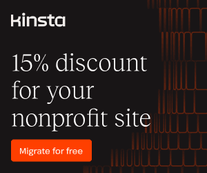 Kinsta — 15% Nonprofit Discount for Schools