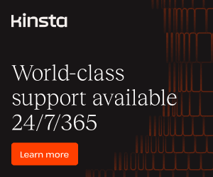 Kinsta — World-Class WordPress Support