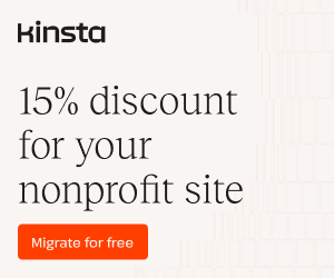 Kinsta — 15% Nonprofit Discount for Schools