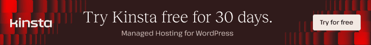 Try Kinsta Free for 30 Days