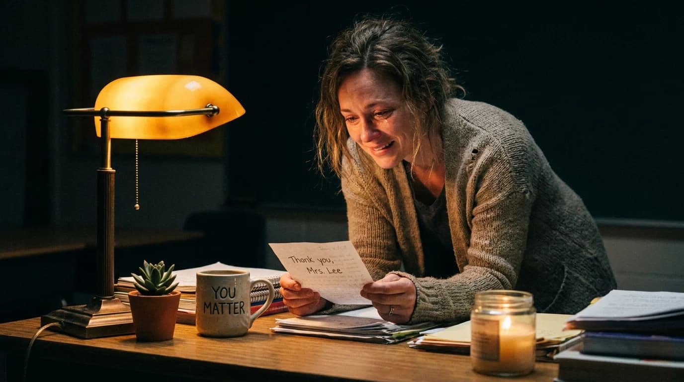 A curated collection of thoughtful 2026 gifts for teachers including classroom organizers, wellness tools, personalized items, and appreciation gifts arranged on a desk