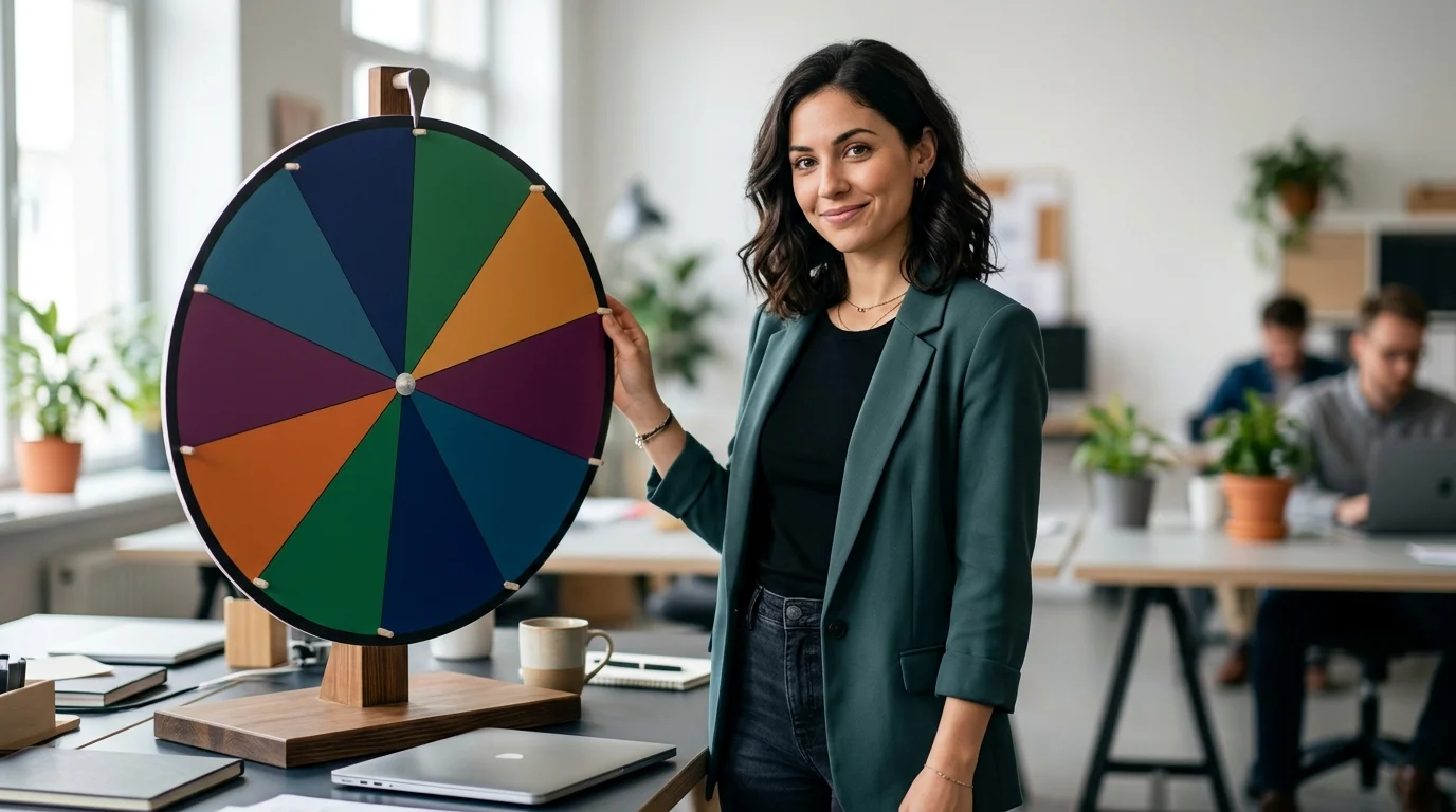 Technical visualization of random selection algorithms showing entropy sources, cryptographic processes, and mathematical proof of fairness