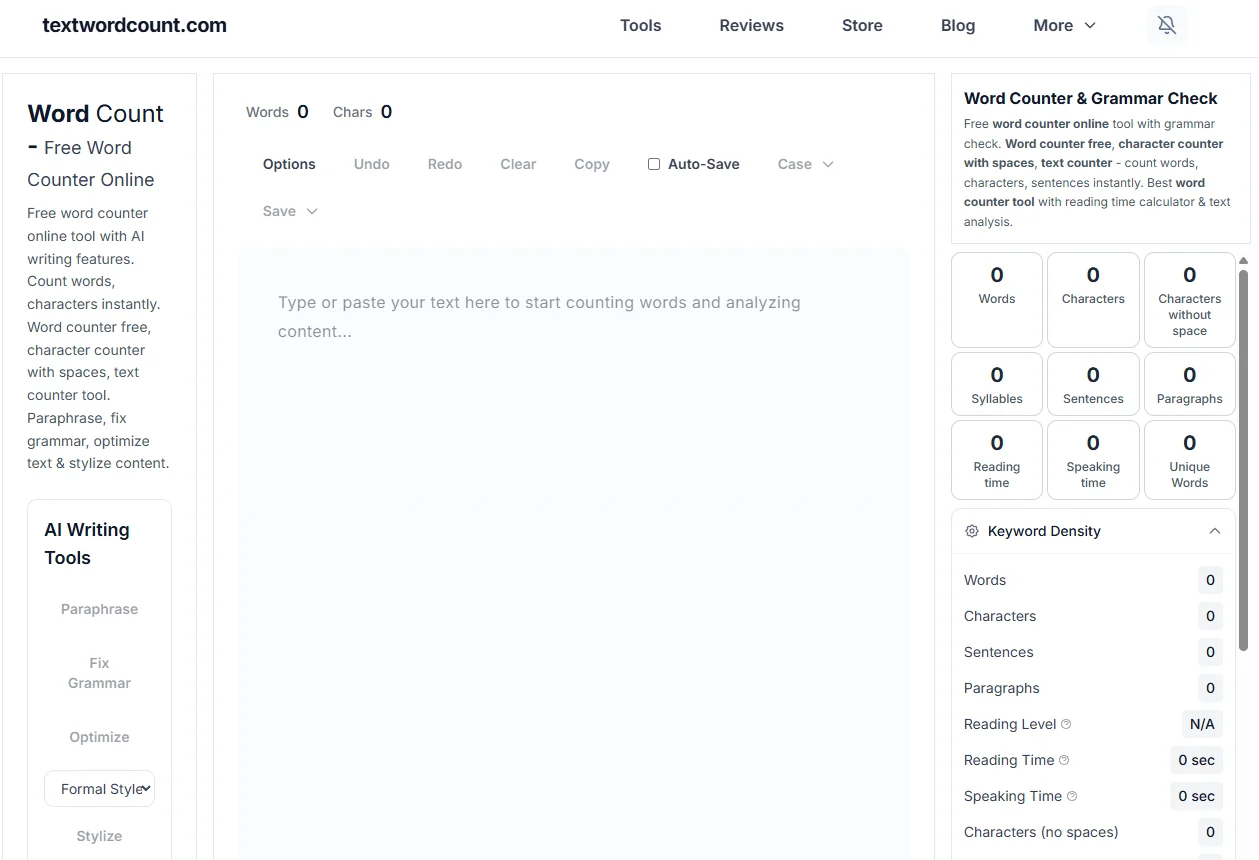 TextWordCount — Privacy-First Text Analysis Suite