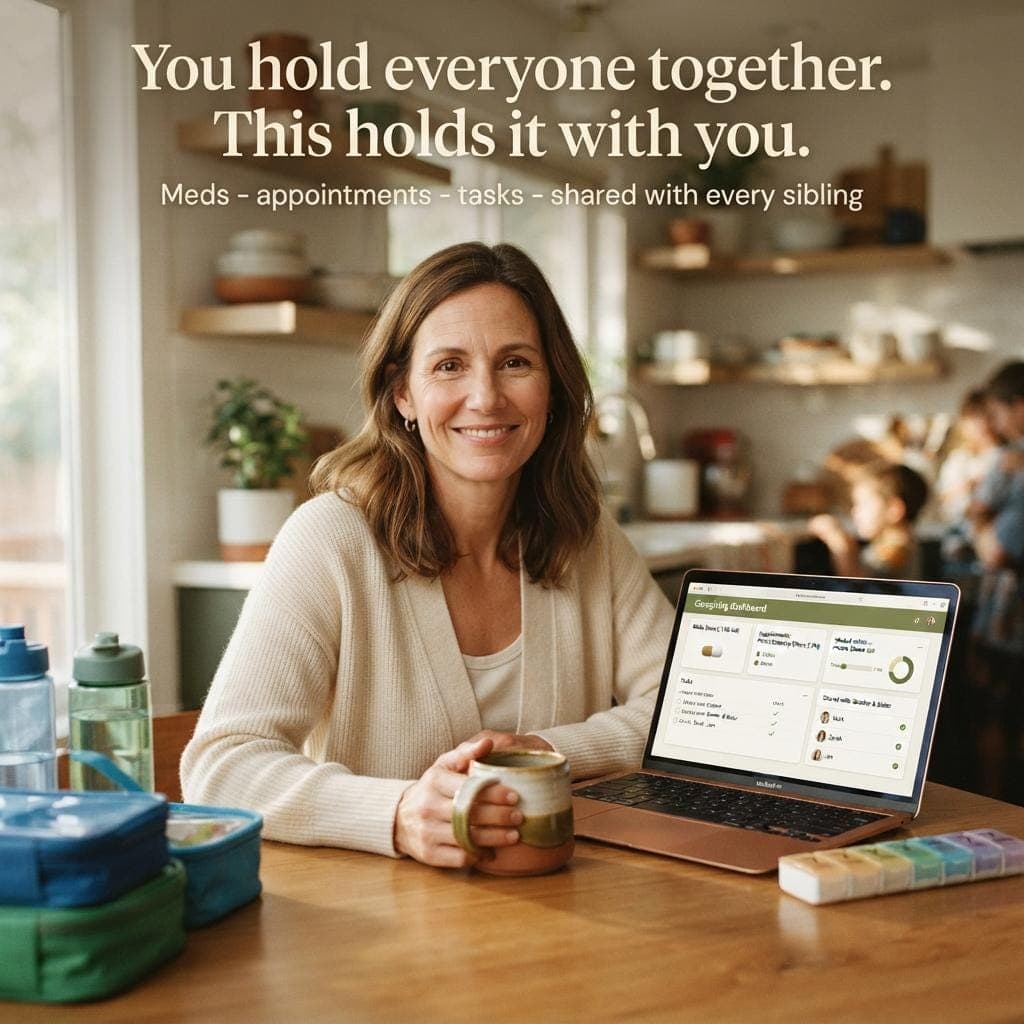 Family Caregiver Planner — Etsy digital product